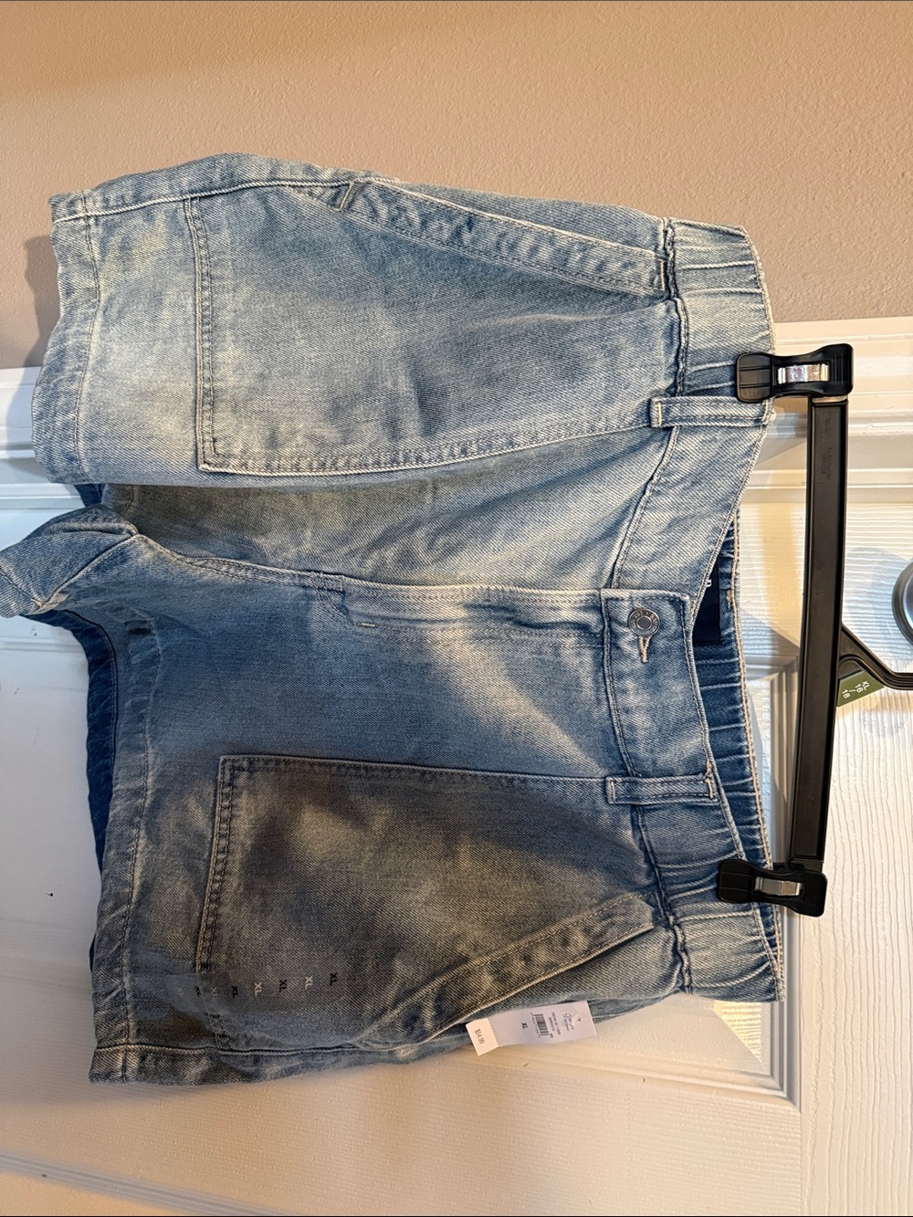 GAP Light Blue Washed Denim Women's Shorts